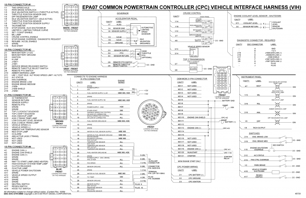 27 Detroit Diesel Engine Service Manuals Free Download Truck Manual Wiring Diagrams Fault Codes Pdf Free Download